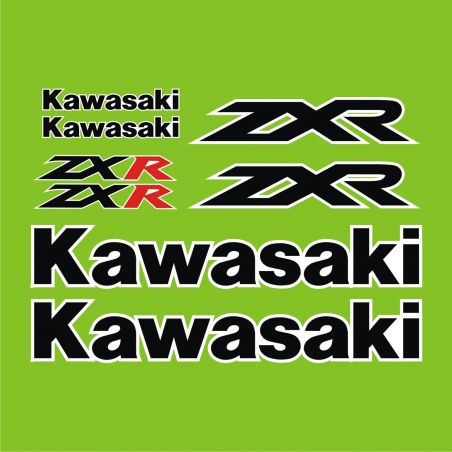 Kawasaki Zxr Stickers Planche Autocollants Kawasaki