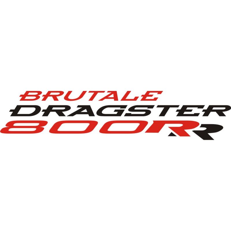MV Agusta Brutale Dragster 800 RR Sticker - Autocollant 800 RR MV Agusta 48