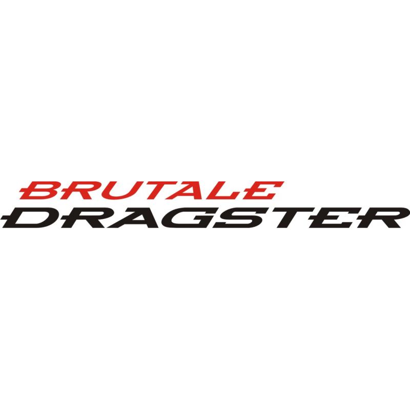 MV Agusta Brutale Dragster Sticker - Autocollant Agusta 49