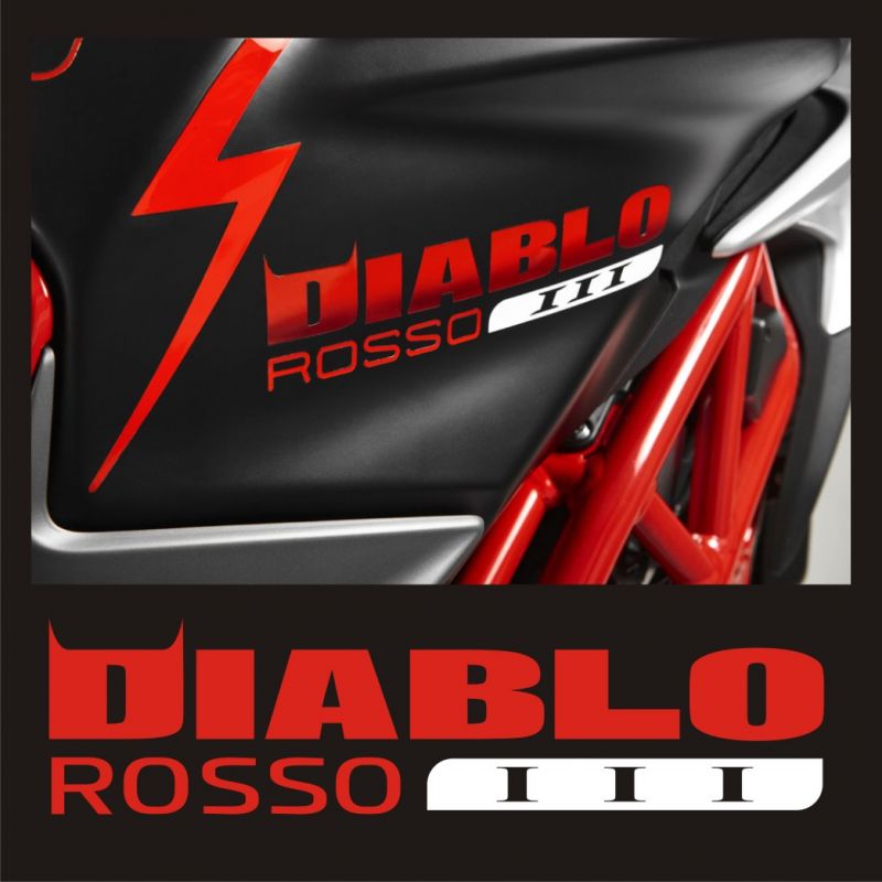 MV Agusta Diablo Rosso Sticker - Autocollant MV Agusta 54