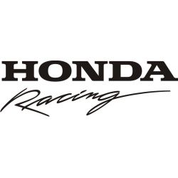 Honda Racing Sticker - Autocollant Honda 7
