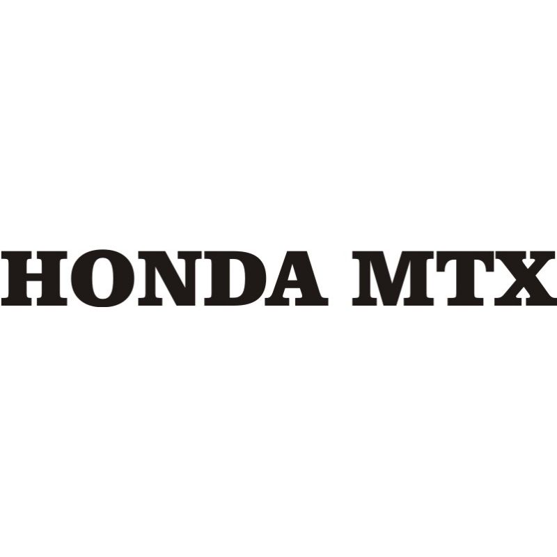 Honda MTX Sticker - Autocollant Honda 15