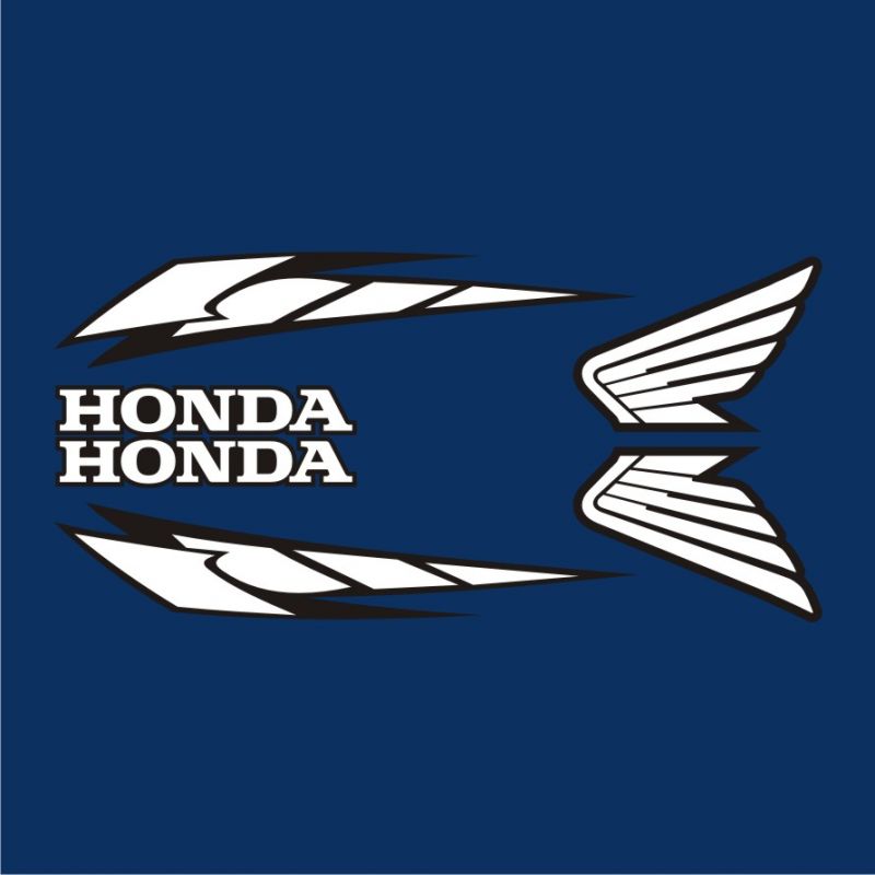 Honda Déco reservoir Sticker - Autocollant Honda 36