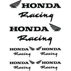 HONDA Racing Stickers - Planche Autocollants Honda 42