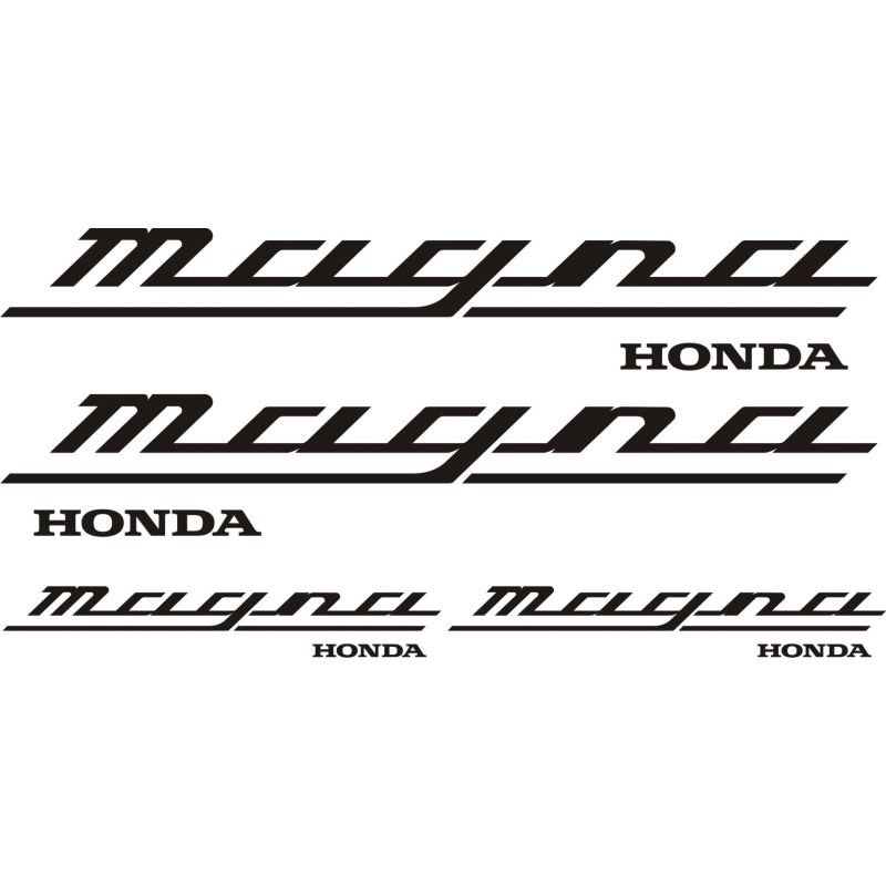 HONDA Magna Stickers - Planche Autocollants Honda 43