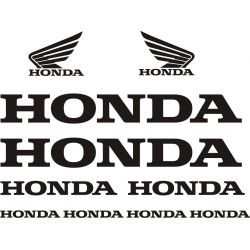 HONDA Stickers - Planche Autocollants Honda 48