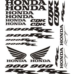 HONDA 900 RR Kit déco Stickers - Planche Autocollants Honda 56