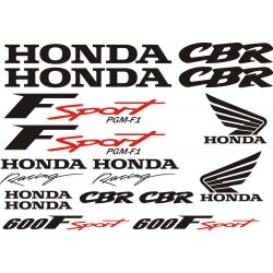 HONDA CBR PGM F1 Kit déco Stickers - Planche Autocollants Honda 70