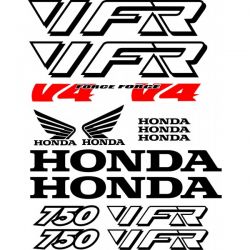 HONDA VFR V4 Kit déco Stickers - Planche Autocollants Honda 73