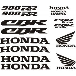 HONDA CBR 900RR kit Stickers - Planche Autocollants Honda 80