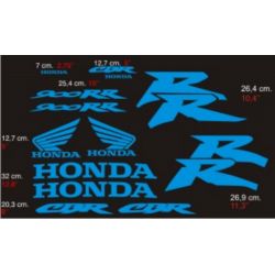 HONDA '99 style, 900RR kit Stickers - Planche Autocollants Honda 90