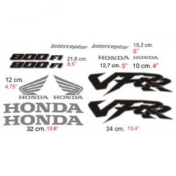 HONDA VFR R kit Stickers - Planche Autocollants Honda 91