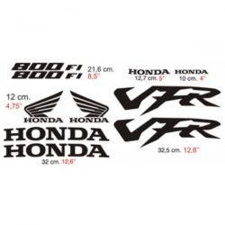 HONDA VFR 800 F1 kit Stickers - Planche Autocollants Honda 93