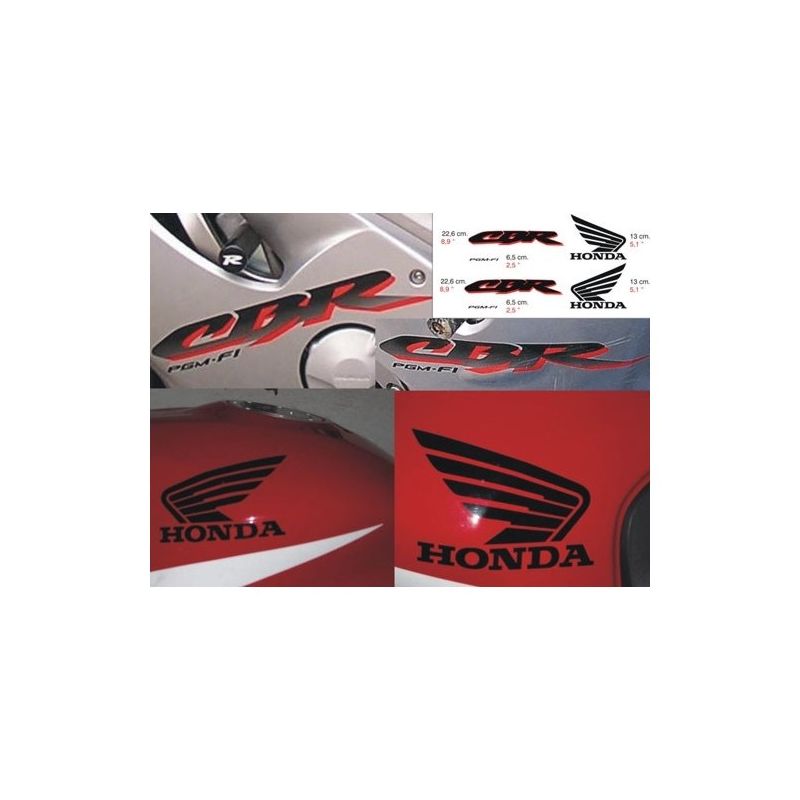 HONDA CBR 600 F kit Stickers - Planche Autocollants Honda 99