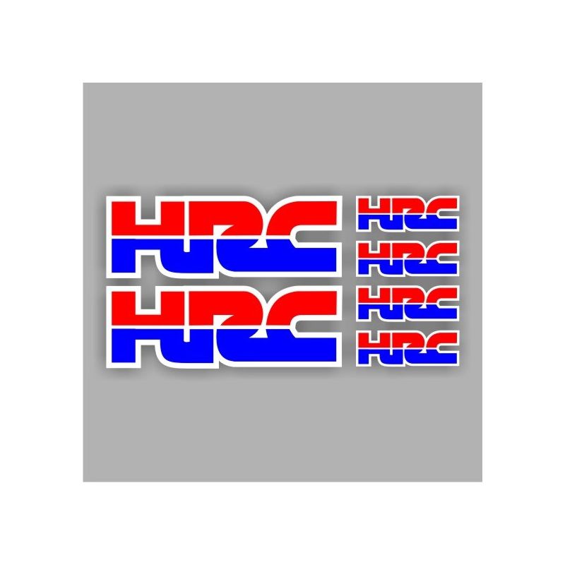 Honda HRC Stickers - Planche Autocollants Honda HRC