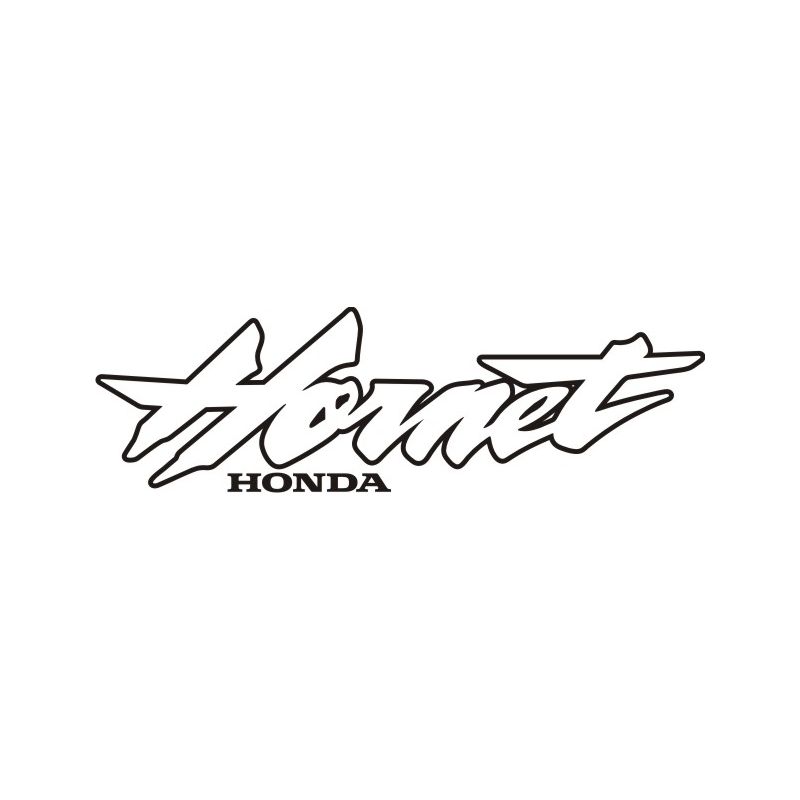 Honda Hornet Sticker - Autocollants Honda 104
