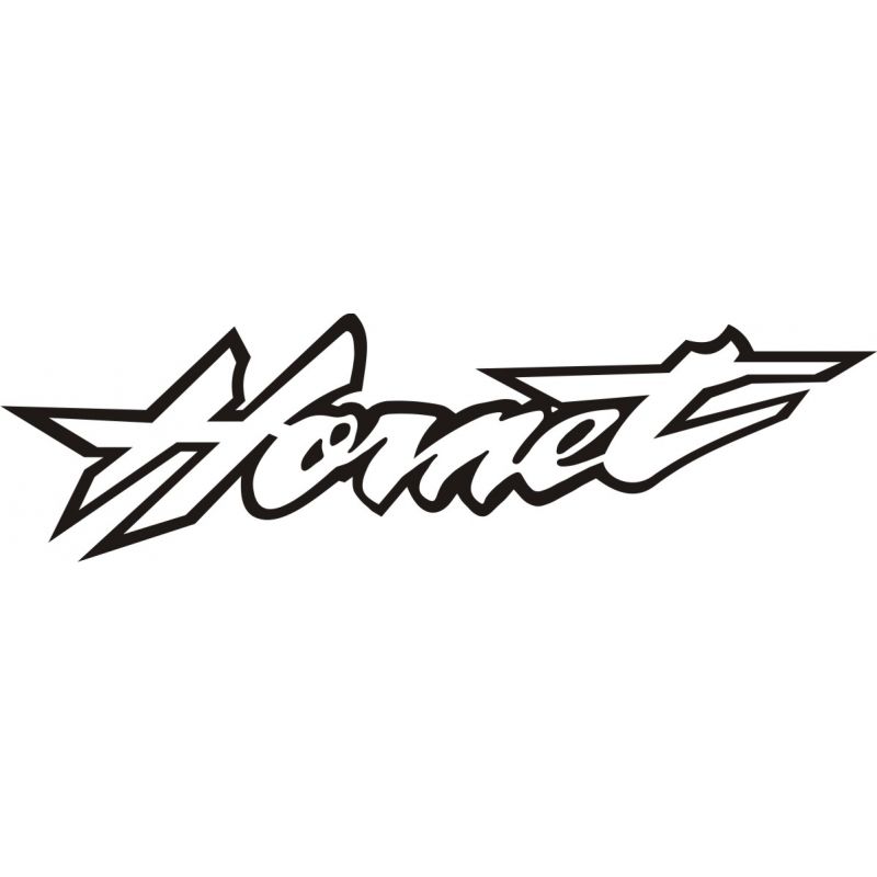 Honda Hornet Sticker - Autocollant Honda 108