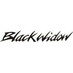 Honda Black Widow Sticker - Autocollant Honda Black Widow