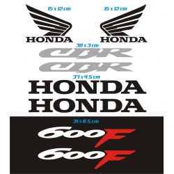 Honda CBR 600F Stickers - Autocollants Honda CBR 600F