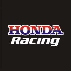 Honda Racing Sticker - Autocollant Honda Racing