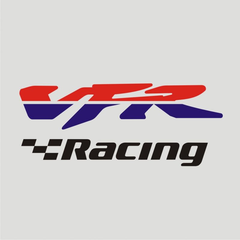 Honda VFR Racing Sticker - Autocollant Honda VFR Racing découpés