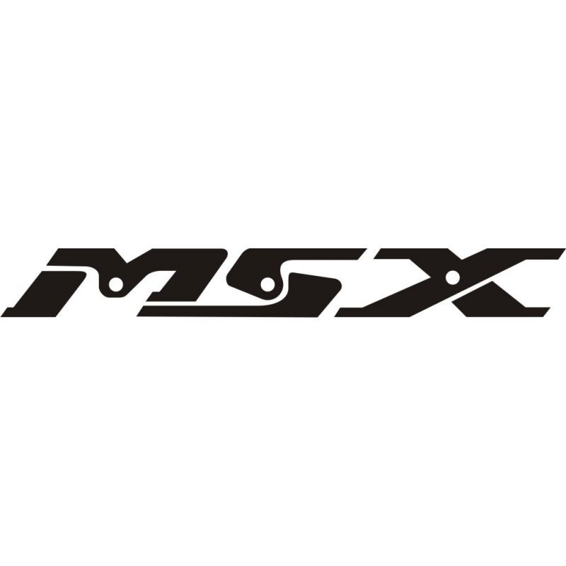 Honda MSX Sticker - Autocollant Honda MSX