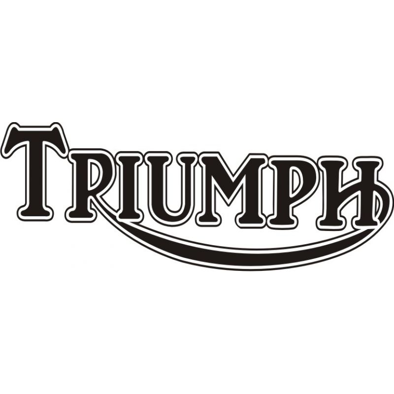 Triumph Sticker - Autocollant Triumph 4