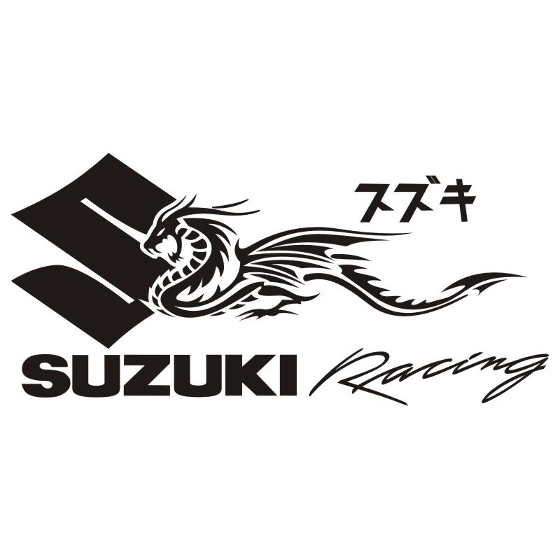 Suzuki Dragon Stickers - Autocollants Suzuki 8