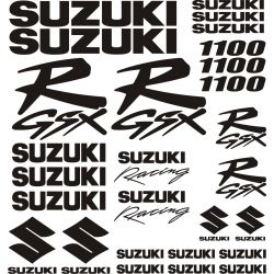 Suzuki 1100 GSXR Stickers - Planche Autocollants Suzuki 11