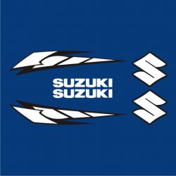 Suzuki Réservoir Stickers - Autocollants Suzuki 26
