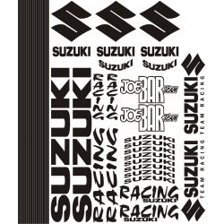 Mega Pack Stickers - Kit déco Suzuki - Autocollants Suzuki 37