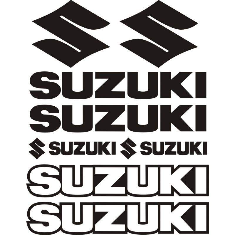 Suzuki Stickers - Autocollants Suzuki 45