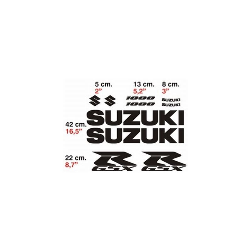 Suzuki GSXR1000 - 2004 Stickers - Autocollants Suzuki 69