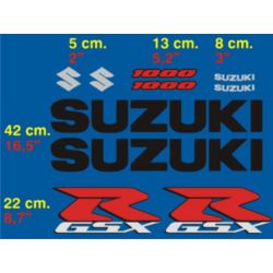 Suzuki GSXR1000 - 2004 Stickers - Autocollants Suzuki 70