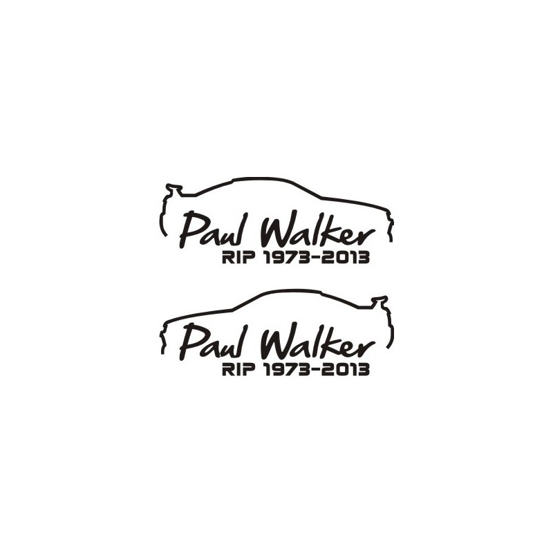 sticker Paul Walker