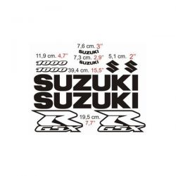 Suzuki GSXR 1000 (2005/2006) Stickers - Autocollants Suzuki 80