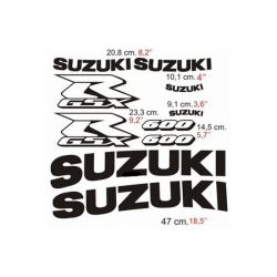 Suzuki GSXR 600 2003 - Stickers - Autocollants Suzuki 108