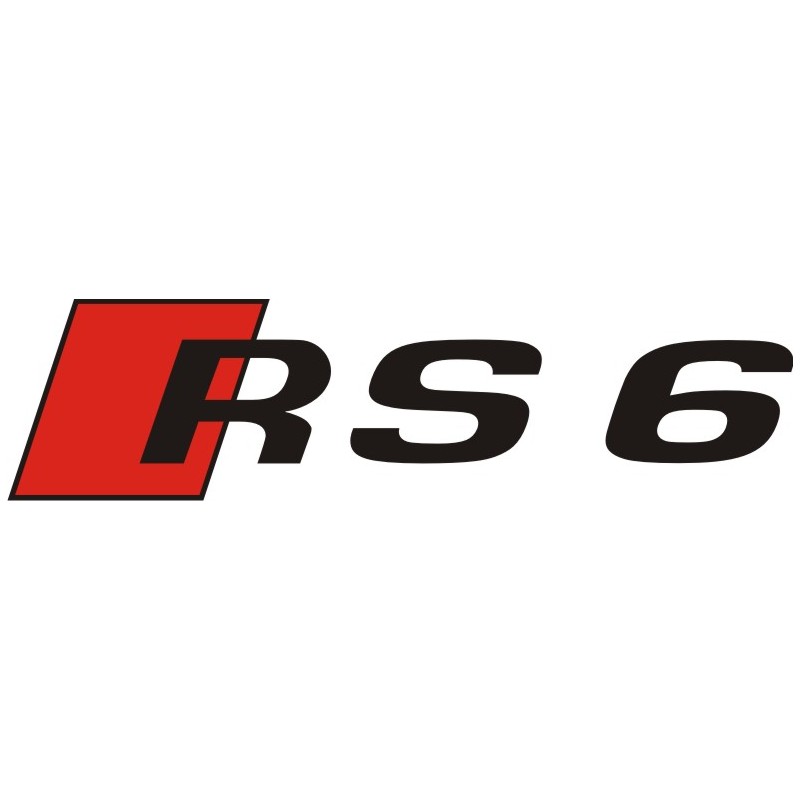 Sticker Audi RS6