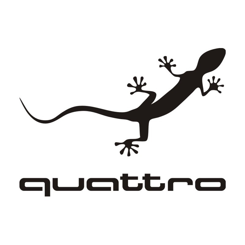 Sticker Audi Gecko Quattro