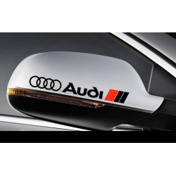 Stickers Audi pour rétroviseurs