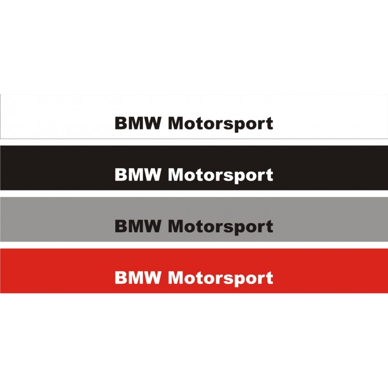 bande de pare brise BMW Motorsport Mod2