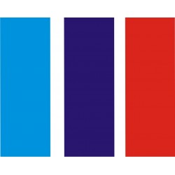 Bandes calandre tricolores pour BMW
