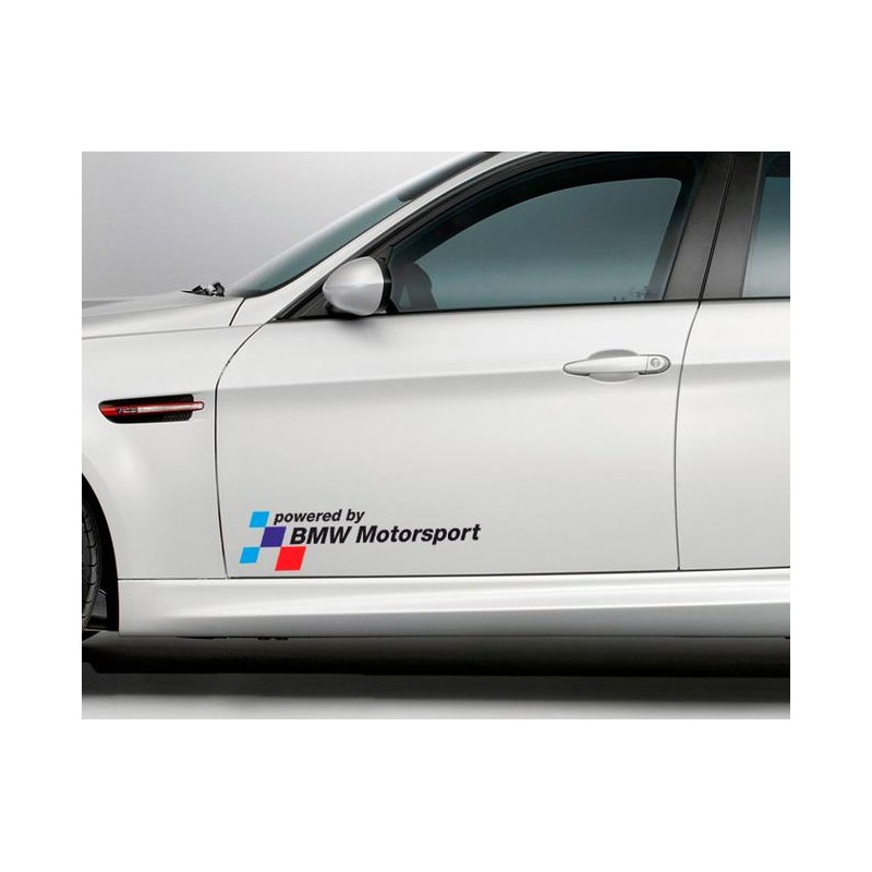 Stickers BMW M couleurs - Autocollant voiture