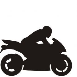 Moto Sportive 2 - Sticker autocollant
