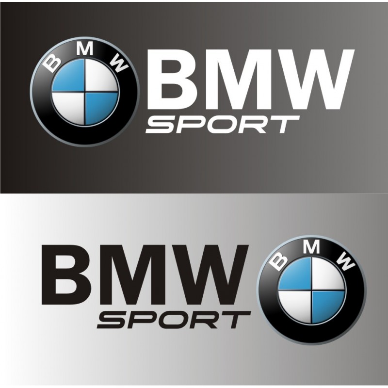 Sticker BMW Motorsport - coloris et taille au choix