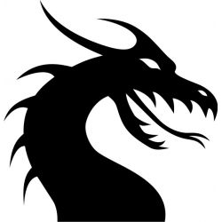 Dragon - Sticker autocollant