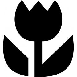 Fleur Tulipe - Sticker autocollant