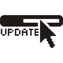 Update icone - Sticker autocollant