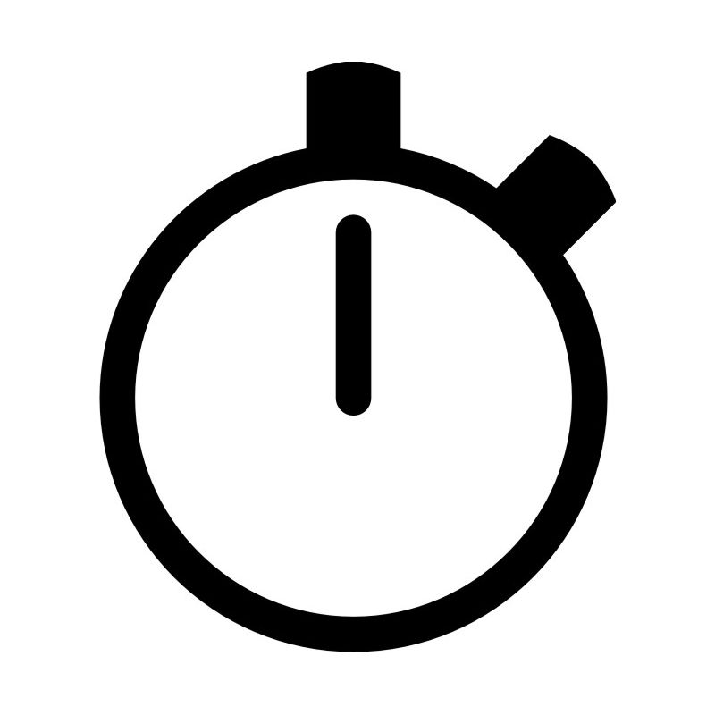 Chronometre Chrono - Sticker autocollant
