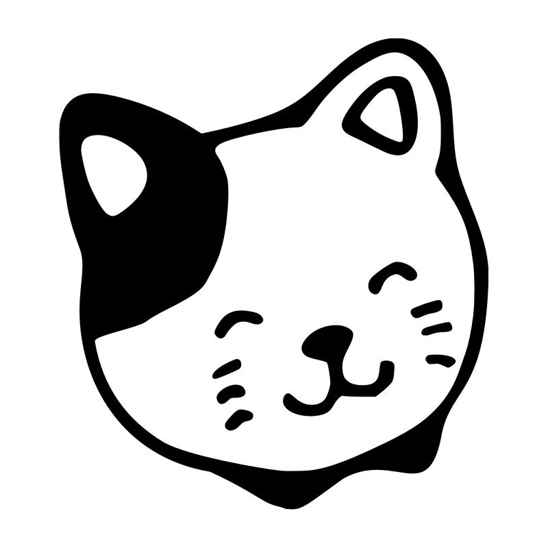 Chat minion 2 - Sticker autocollant